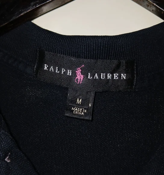 Ralph Lauren Black Polo Shirt - Picture 4 of 5